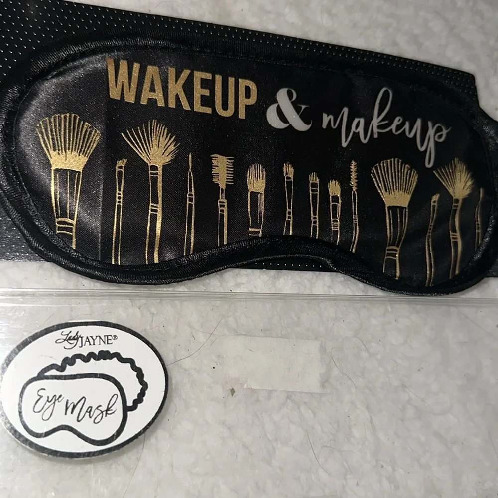 Sleep Mask Makeup & Wakeup NWT NEW